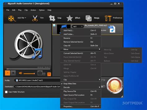 Bigasoft Audio Converter for Windows .